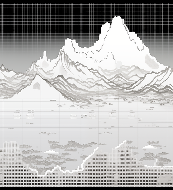ai generated, mountains, electronic